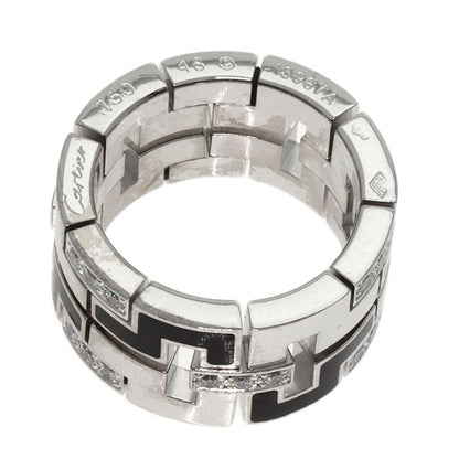 Cartier   Ring Dragon Padlock Diamond Enamel #48