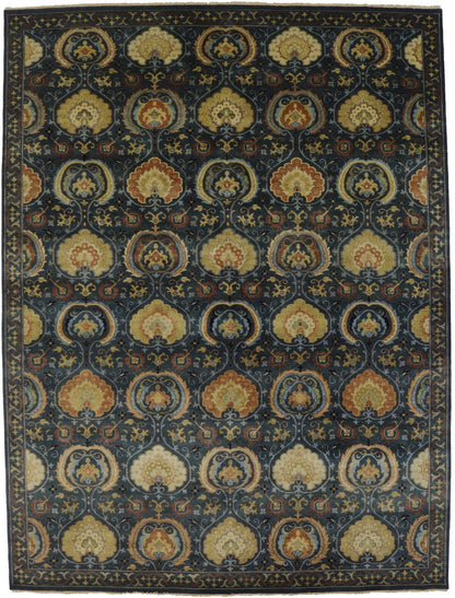 Handmade Osh Chobi Peshawar Oriental Rug Floral