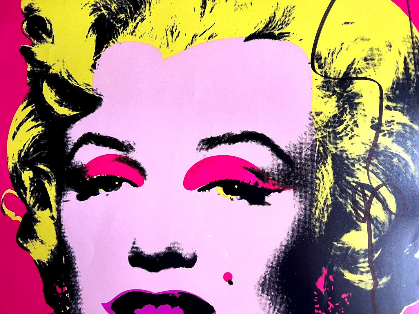 Andy Warhol 'Marilyn' Hand-Signed Coa