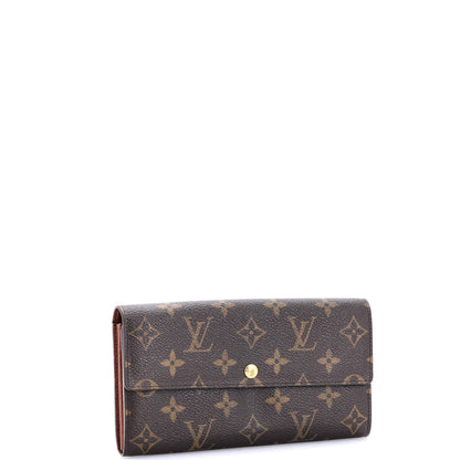 Louis Vuitton Vintage Sarah Wallet Monogram Canvas