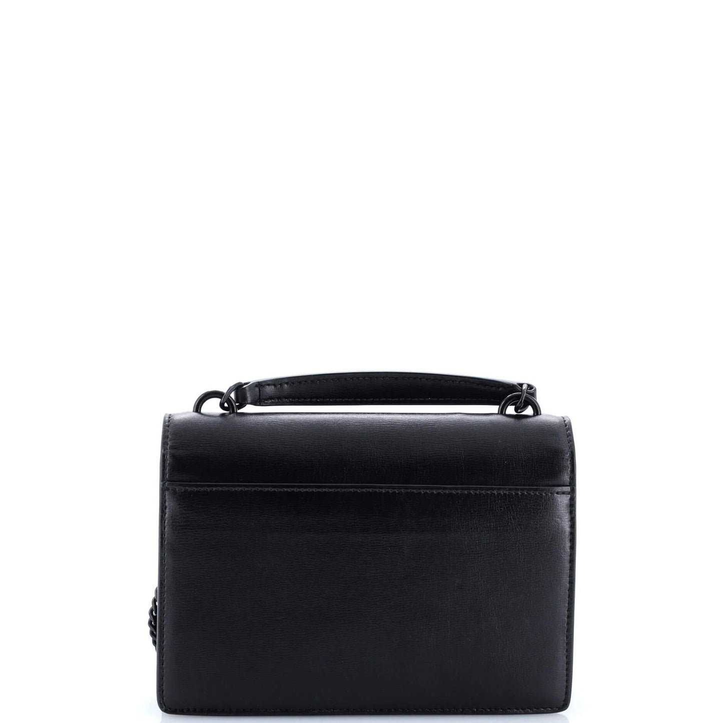 Leather Saint Laurent Sunset Top Handle Chain Wallet