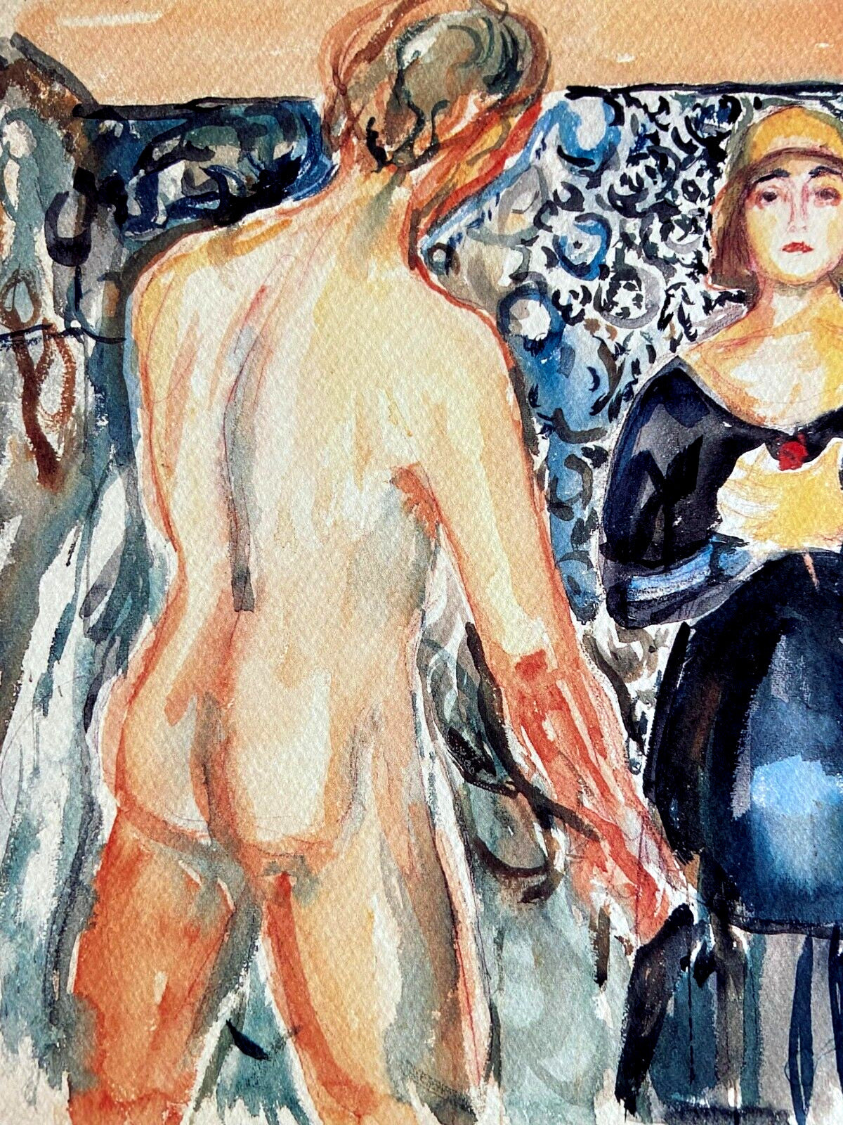 Edvard Munch 'Marat And Charlotte Corday' (Toulouse-Lautrec ^ Francis Bacon)