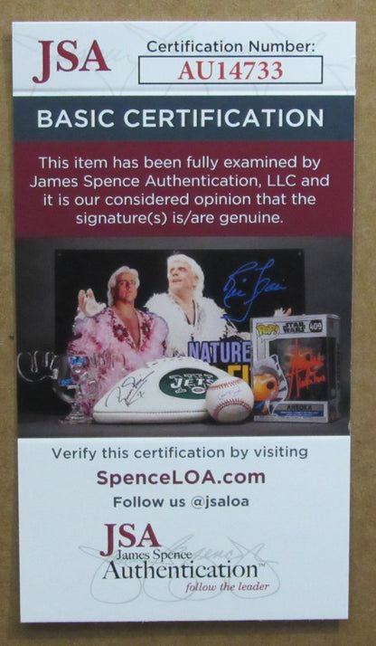 Tom Burgoyne "Phillie Phanatic" Signed/Inscribed 11X14 Photo Framed Jsa 190248