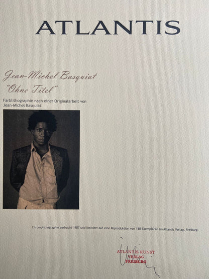 Jean-Michel Basquiat Lithograph