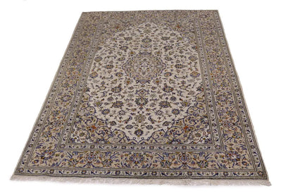Handmade Vintage Oriental Area Rug Classic Floral