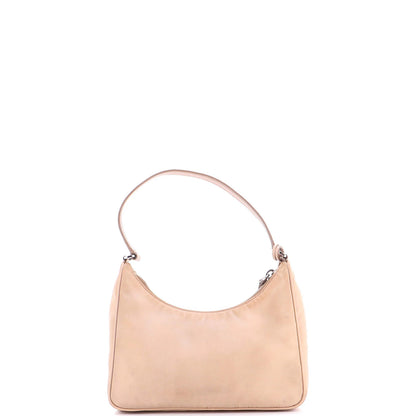 Prada Re-Edition 2005 Hobo Tessuto With Saffiano Leather Mini