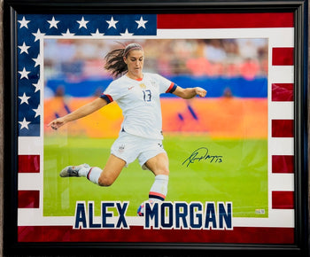 Alex Morgan Autographed 16X20 Framed Photo (Steiner)