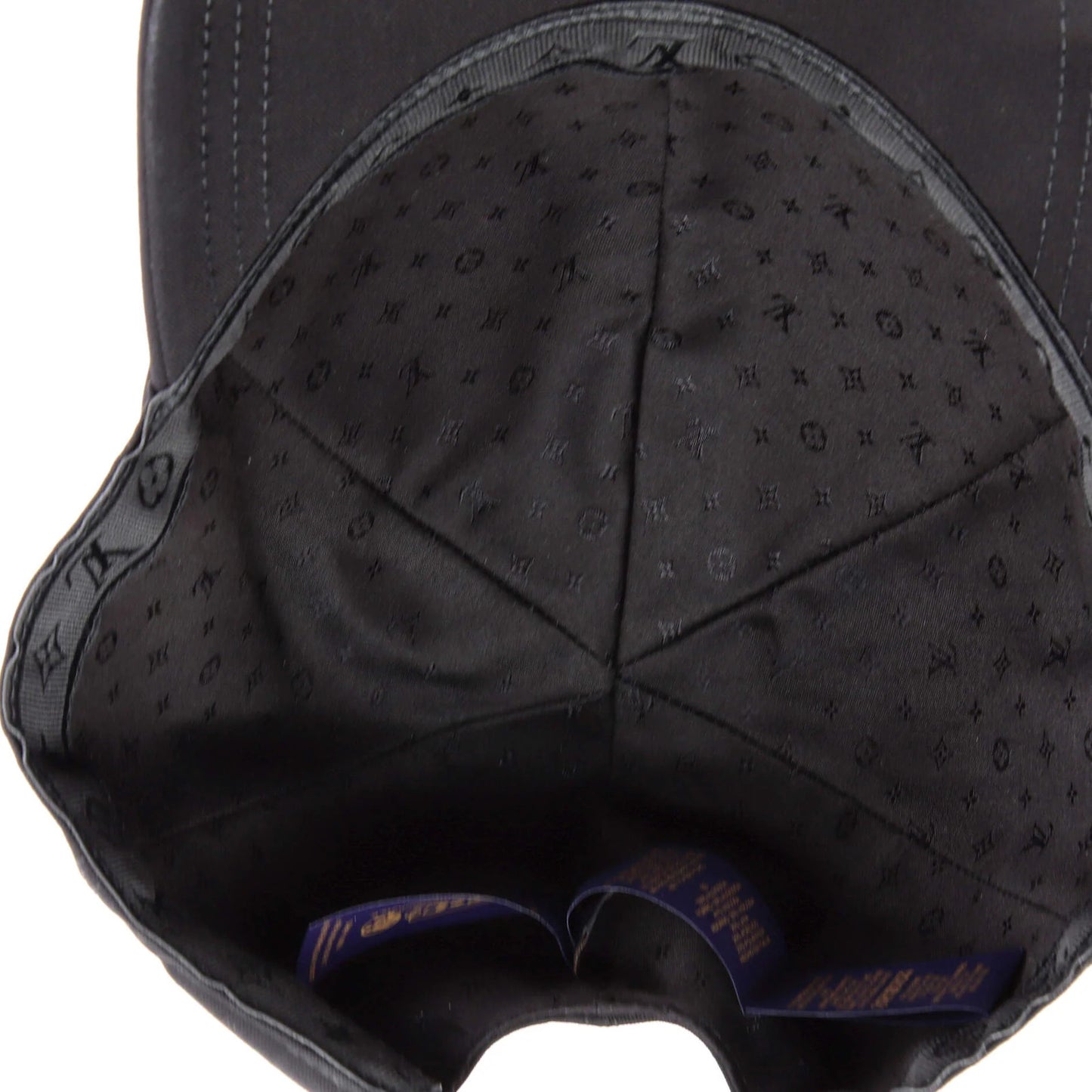 Louis Vuitton Lv Signature Cap Embroidered Cotton