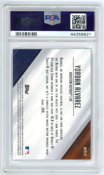 Yordan Alvarez 2019 Bowman Ready For The Show Chrome #Rfts17 Psa Mt 10