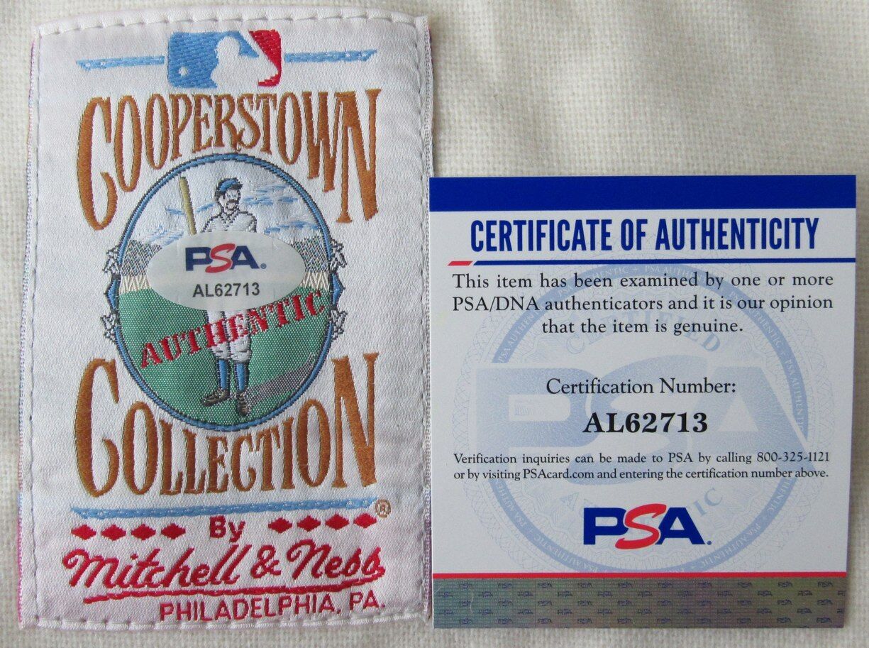 Stan Musial Hof Signed Mitchell & Ness St. Louis