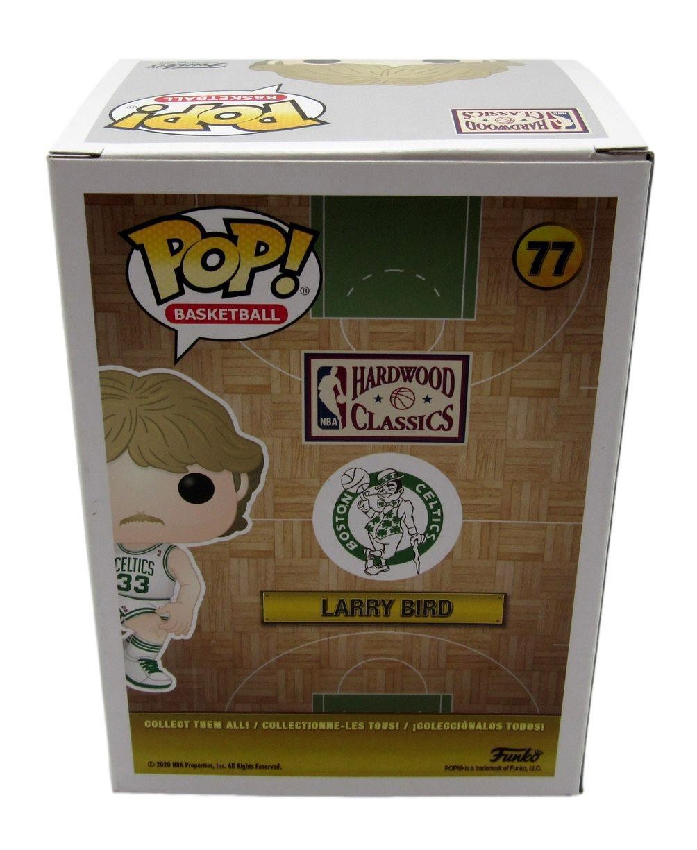 Larry Bird Hof Autographed Funko Pop! Figurine