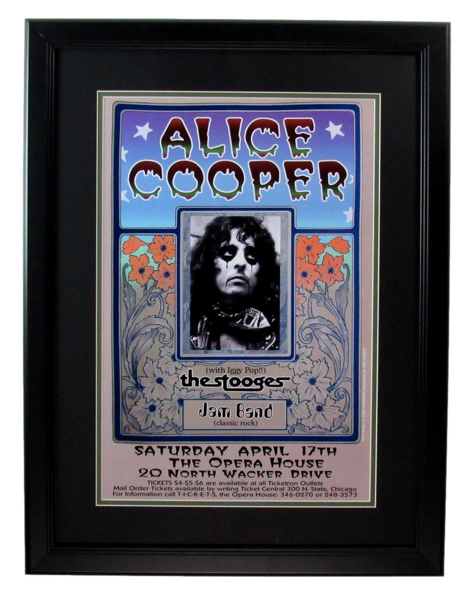 Alice Cooper Poster Framed 183652