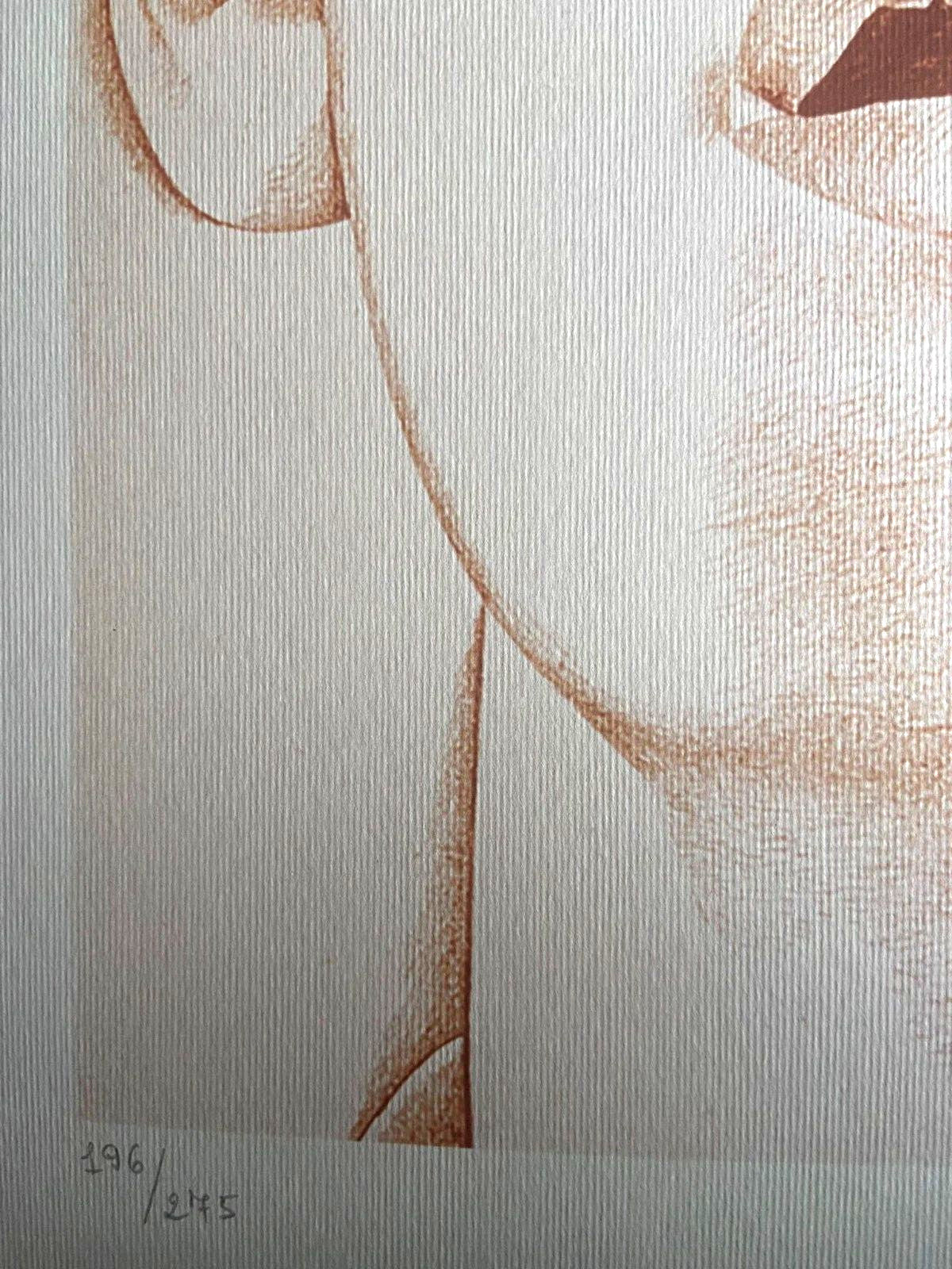 Lucian Freud Lithograph Coa Hand-Numbered Signed Limited 275Ex