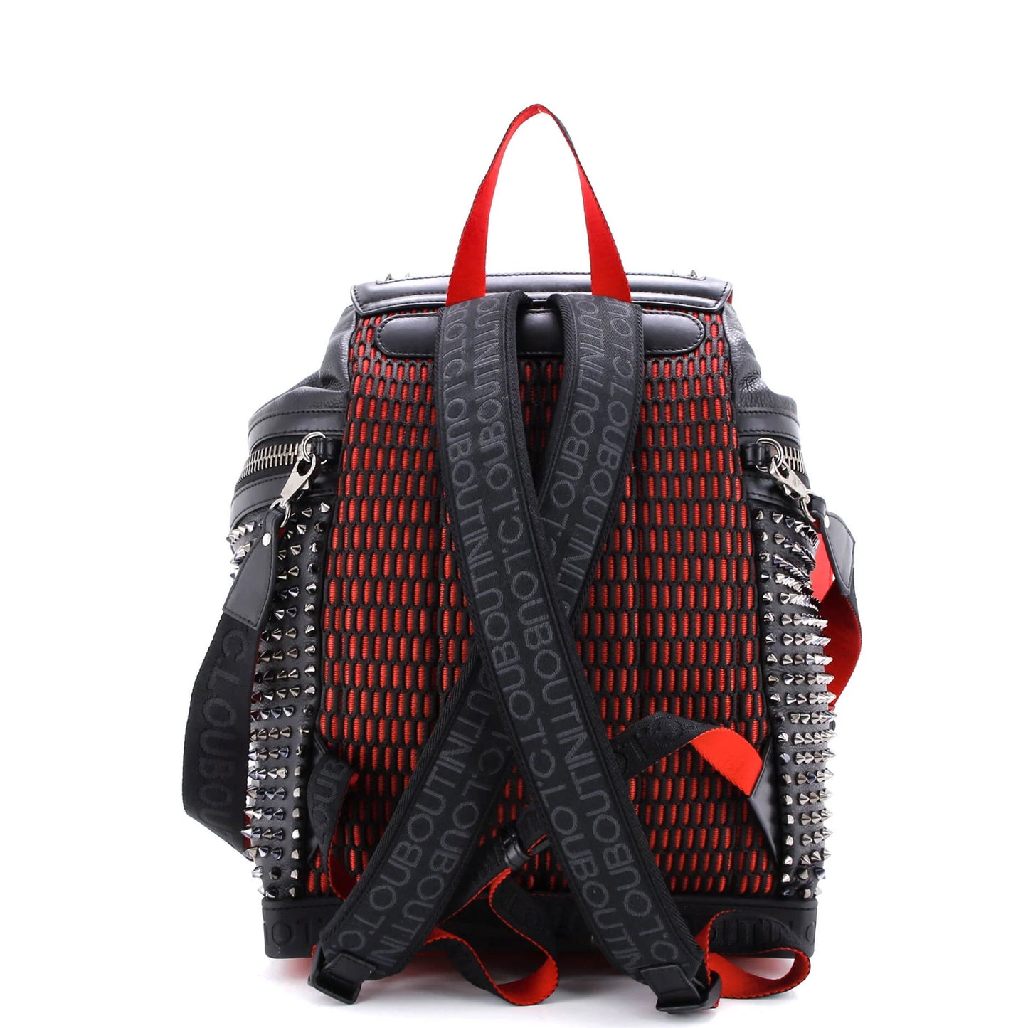 Christian Louboutin Explorafunk Backpack Spiked Leather