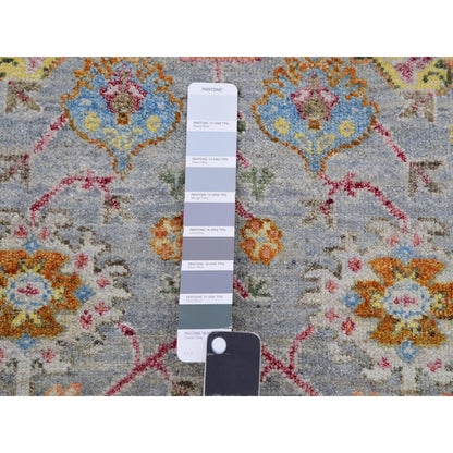 8'X10' Gray Sultanabad Reimagined 100% Wool Hand Knotted Oriental Rug