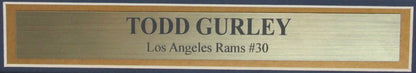 Todd Gurley L.A. Rams Signed/Framed 8X10 Color Photo Psa/Dna 141863.
