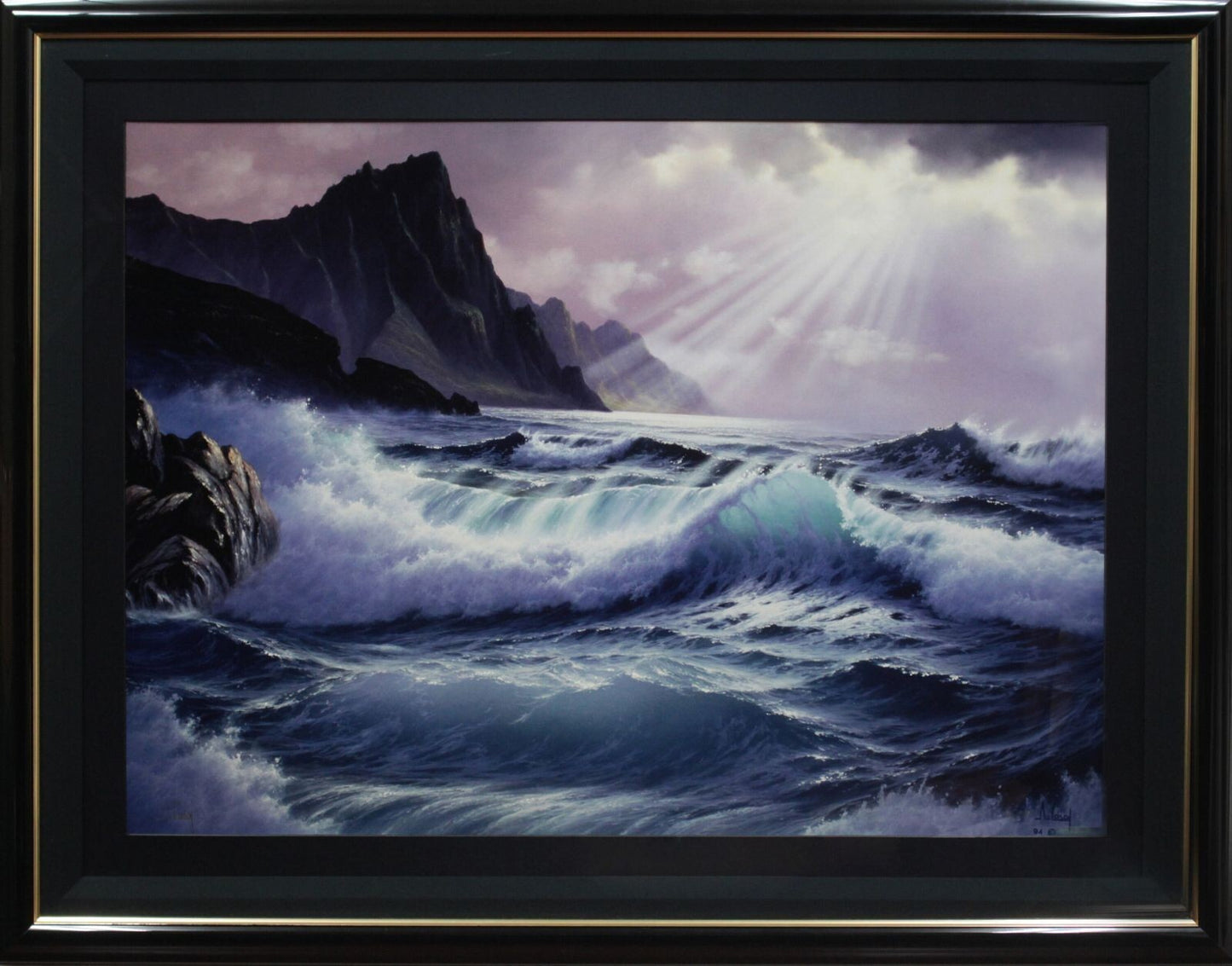 Casay Anthony Autographed Open Water Edition 1994 Framed