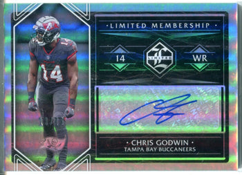 Chris Godwin Autographed 2020 Panini Limited Membership Card