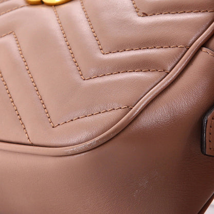 Gucci Gg Marmont Shoulder Bag Matelasse Leather Mini