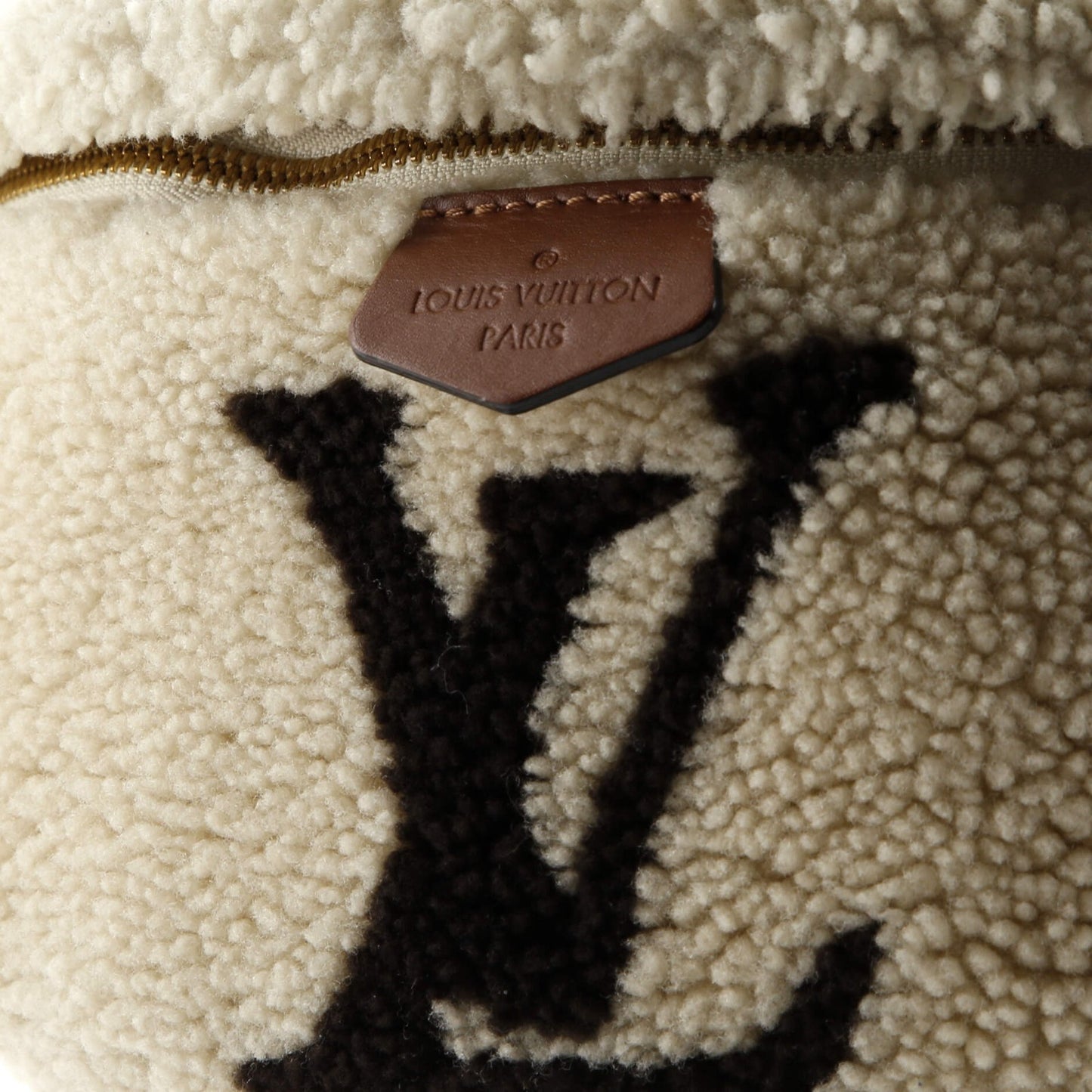 Louis Vuitton Bum Bag Monogram Giant Teddy Fleece