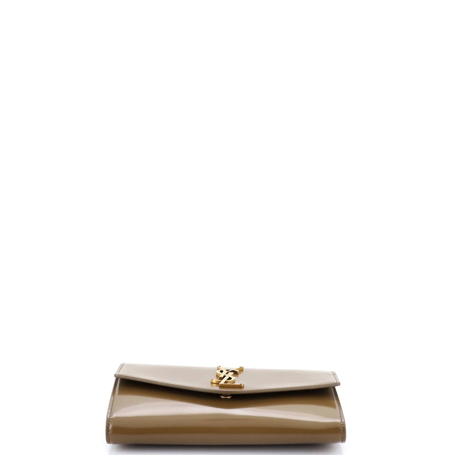 Saint Laurent Classic Monogram Wallet On Chain Patent Small