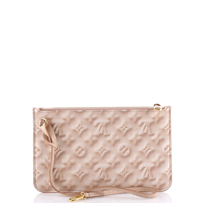 Louis Vuitton Neverfull Pochette Stardust Monogram Empreinte Leather Large