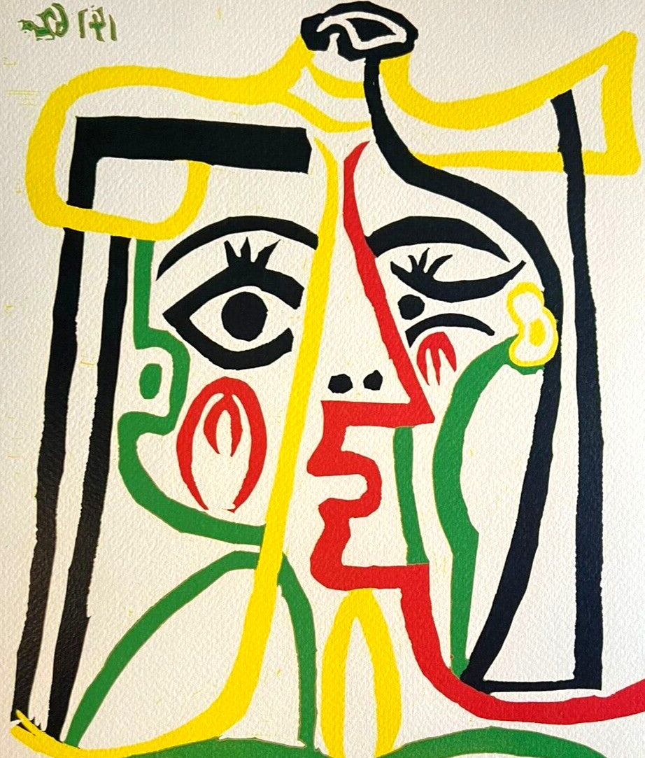 Pablo Picasso - Lithograph Signed Coa - Hand Numbered