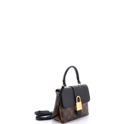 Louis Vuitton Locky Handbag Monogram Canvas With Leather Bb