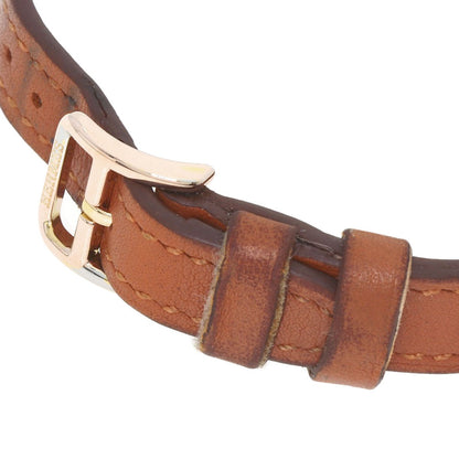 Hermes H Watch Mini Watches Hh1.101 Pgp/Leather