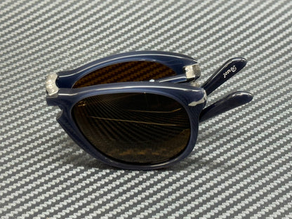 Blue Brown Sunglasses 54 mm Unisex PO0714