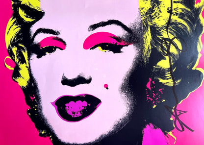 Andy Warhol 'Marilyn' Hand-Signed Coa