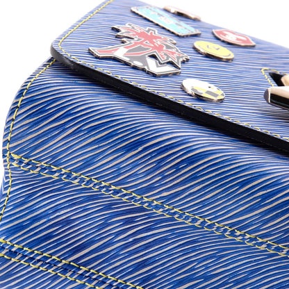 MM Louis Vuitton Twist Handbag Limited Edition Pin Embellished Epi Leather