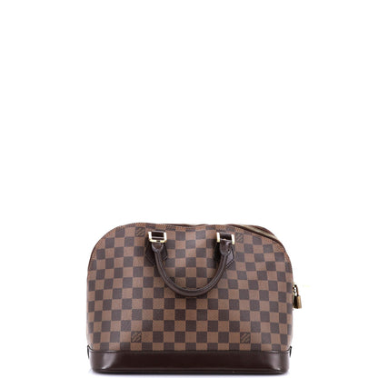 Louis Vuitton Alma Handbag Damier Pm