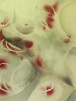 Peck Pinon (Filipino) - Nude Woman Signed Original Painting Oil On Canvas Framed