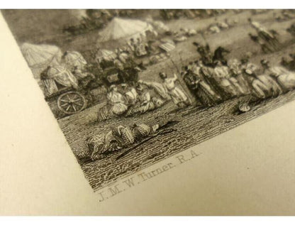 George Francis White -  Views In India Himalaya Mountains 1838 Original Etching