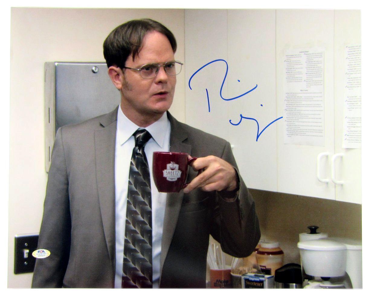 Rainn Wilson Signed 16X20 Dwight Schrute "Office" Photo Itp Psa/Dna 160703