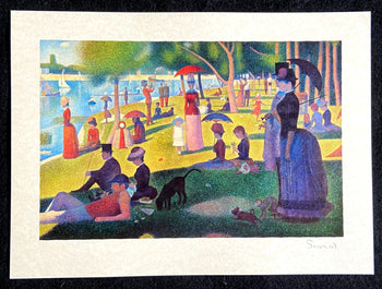 Georges Seurat Lithograph Coa Hand Numbered Signed Op - Braque
