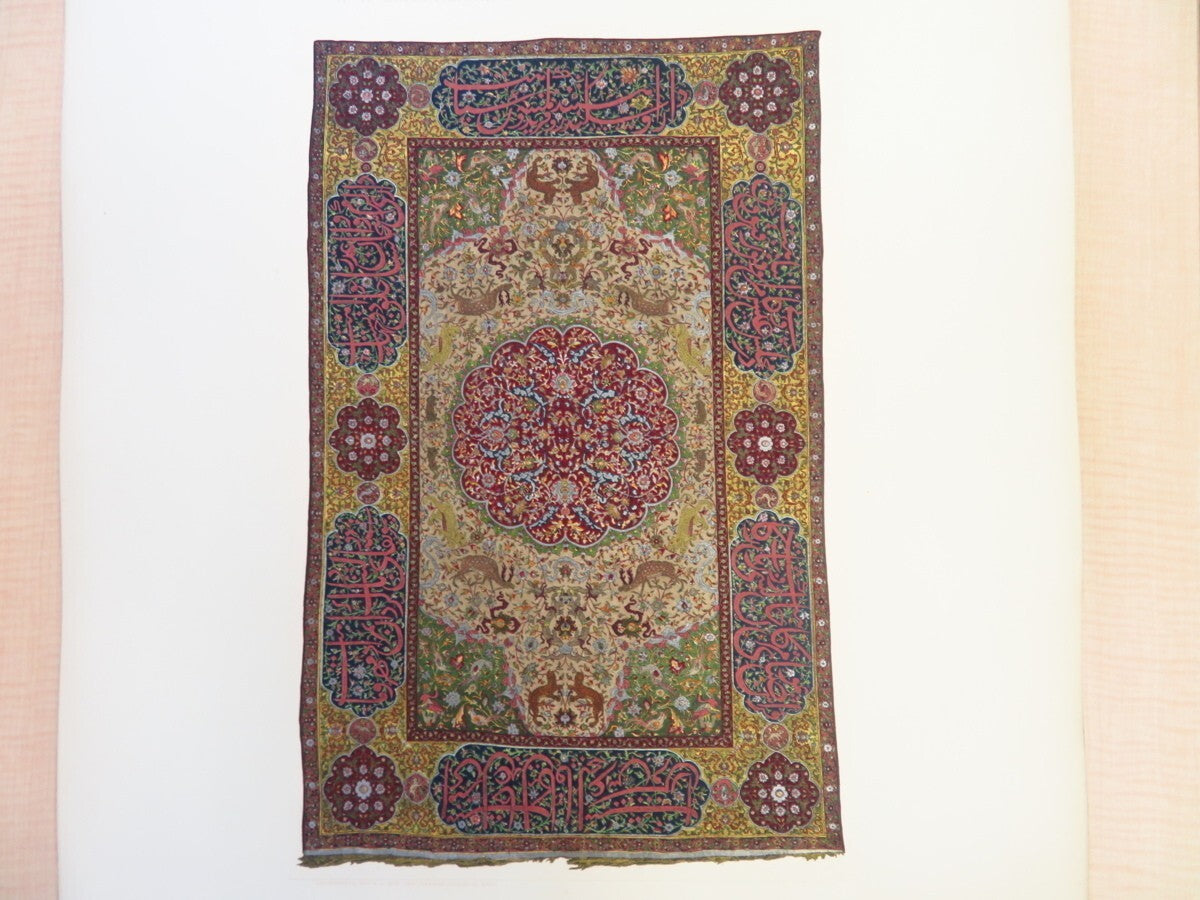 'Orientalische Teppiche' (2 Vols.) - Antique Oriental Carpet Catalog 1892 Rare