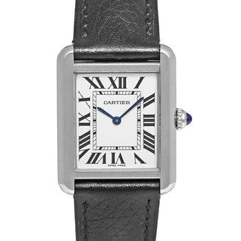 Cartier Tank Solo Wsta0030 Silver Ladies Used Watch #52212