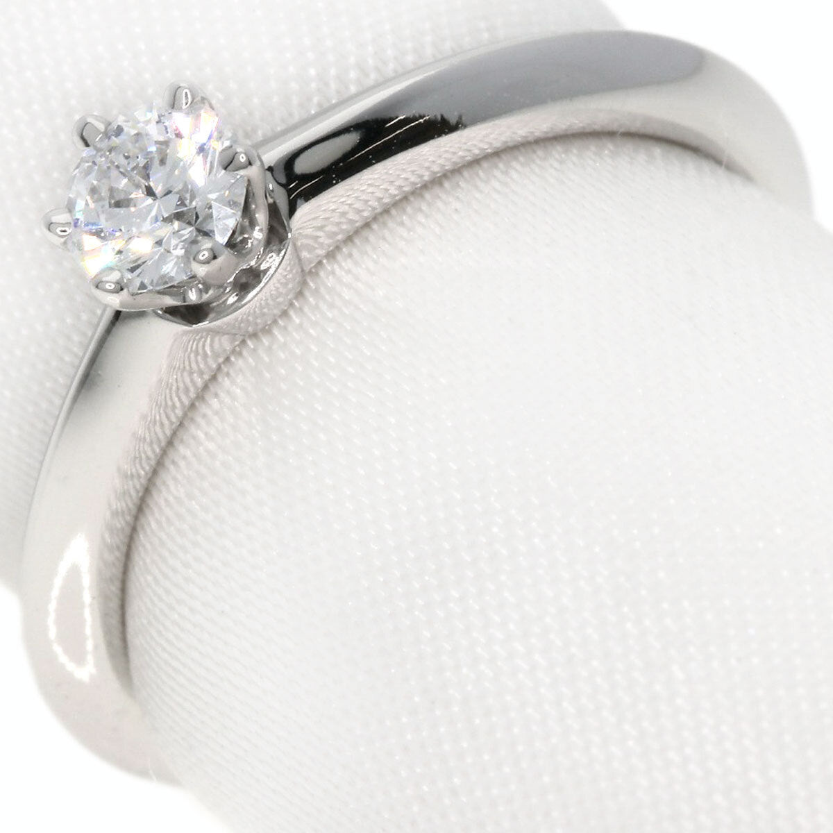 Tiffany&Co.   Ring Solitaire Diamond Knife Edge