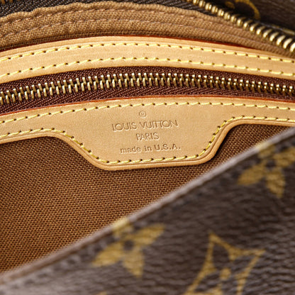 Louis Vuitton Trotteur Handbag Monogram Canvas