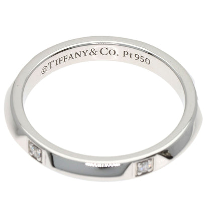 PT950 TIFFANY&Co. True Band Diamond Ring Platinum