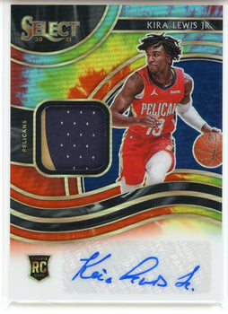 Kira Lewis Jr. Autographed 2020-21 Panini Select