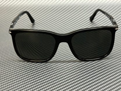 Persol Po3357S 95 58 Renzo Black Green Polarized Unisex 56 Mm Sunglasses