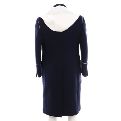 Salvatore Ferragamo Men'S Hooded Three Pocket Coat Wool