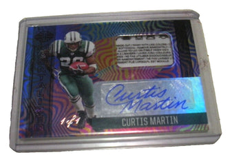 Curtis Martin 2021 Panini Player Worn Jersey Tag