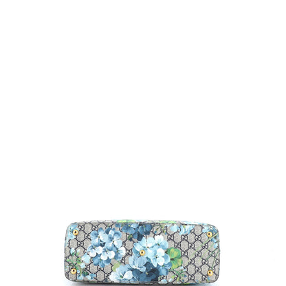 Gucci Linea A Convertible Tote Blooms Print Gg Coated Canvas Small