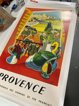 Provence By Tal Original French Vintage Travel Poster French Railways