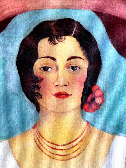 Frida Kahlo Lithograph Certified Signed Numbered By Hand