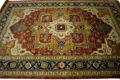 Heriz Serapi 6x9 Oriental Boho Traditional Farmhouse Decor Carpet